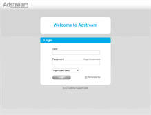 Tablet Screenshot of adstream.tv
