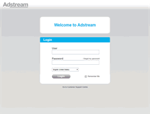 Tablet Screenshot of america.adstream.com